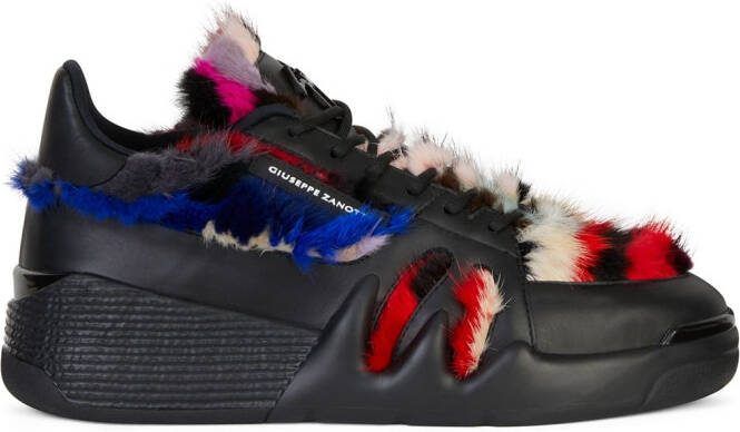 Giuseppe Zanotti Talon Winter Sneakers Black