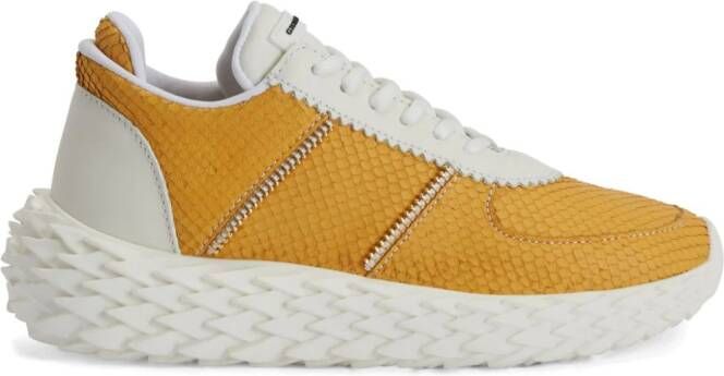 Giuseppe Zanotti Urchin sneakers Yellow