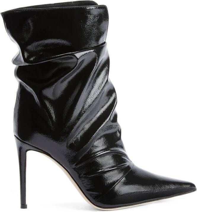 Giuseppe Zanotti 105mm Yunah slouchy boots Black