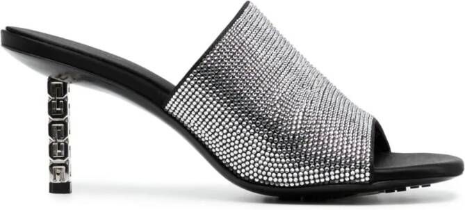 Givenchy 70mm G Cube sandals Silver