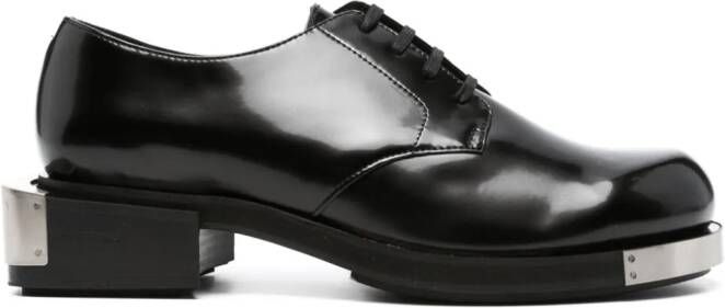 GmbH Nazim engraved-logo derby shoes Black