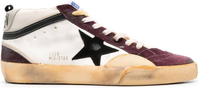 Golden Goose Mid Star sneakers White