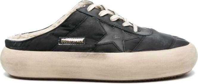 Golden Goose Space-Star slip-on sneakers Black