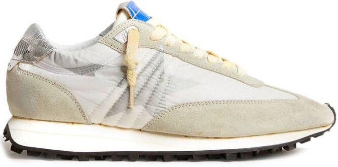 Golden Goose star-print lace-up sneakers White