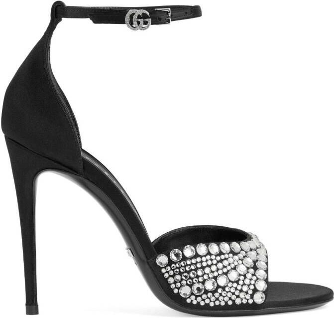 Gucci 110mm Double G-buckle sandals Black