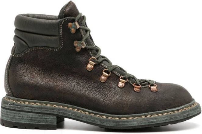 Guidi 19 leather boots Brown