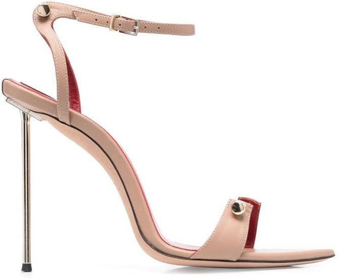 HARDOT 120mm bar-detail sandals Neutrals
