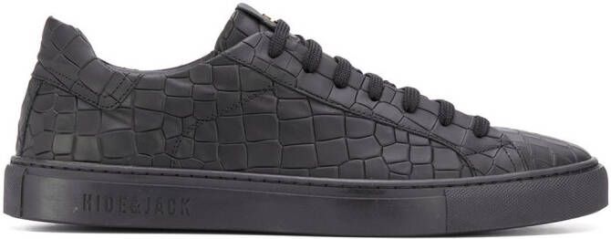 HideJack Essence Croco sneakers Black