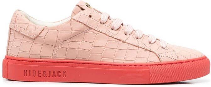 HideJack Essence Croco sneakers Pink