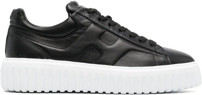 Hogan H-Stripes low-top sneakers Black