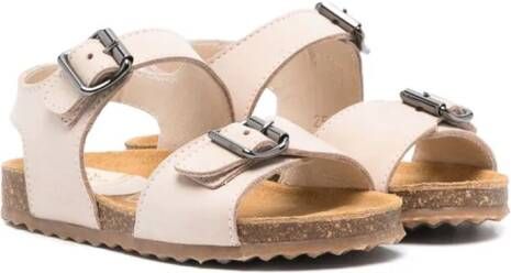 Il Gufo open-toe suede sandals Neutrals