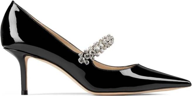 Jimmy Choo Bing 65mm patent leather pumps Black