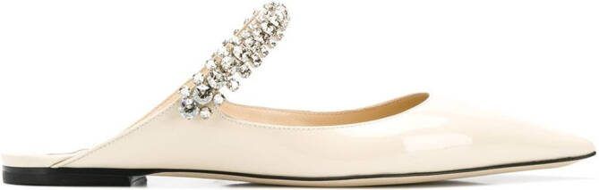 Jimmy Choo Bing flat mules Neutrals