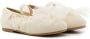 Jnby by JNBY gathered-detail leather ballerinas Neutrals - Thumbnail 1