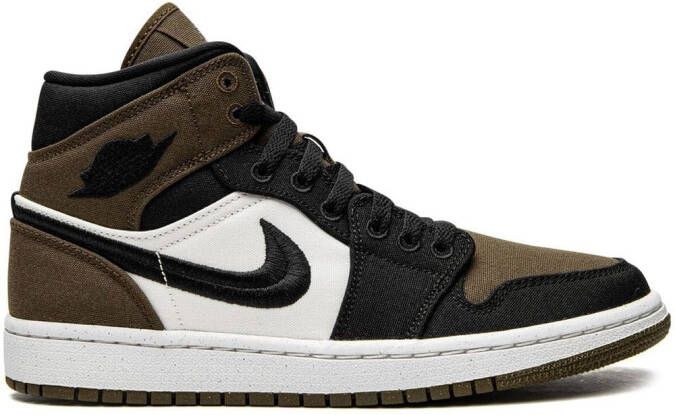Jordan Air 1 Mid SE "Olive Toe" sneakers Green