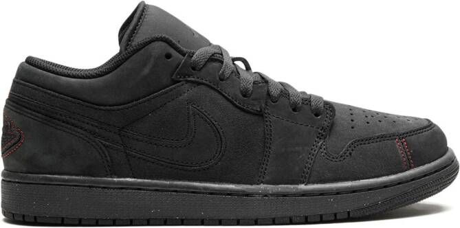 Jordan Air 1 Low SE Craft "Dark Smoke Red" sneakers Black