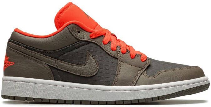 Jordan Air 1 Low SE "Black Olive Bright Crimson" sneakers Green