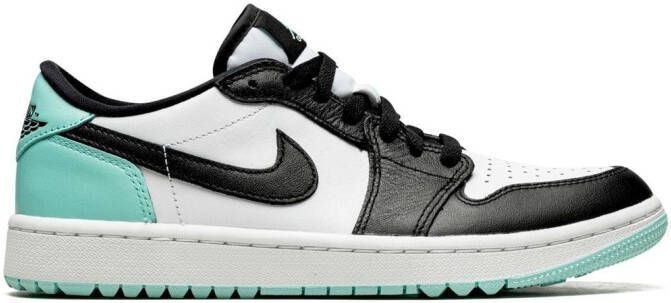 Jordan Air 1 Low G "White Black-Copa" sneakers Green
