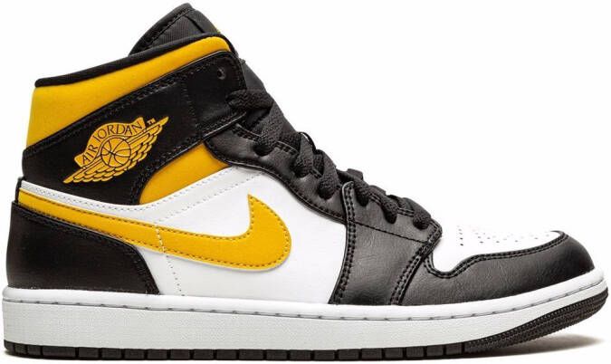 Jordan Air 1 Mid "White Pollen Black" sneakers