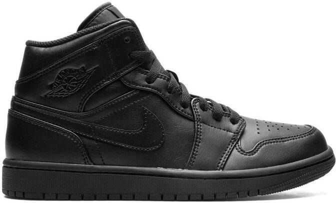 Jordan Air 1 Mid "Triple Black" sneakers