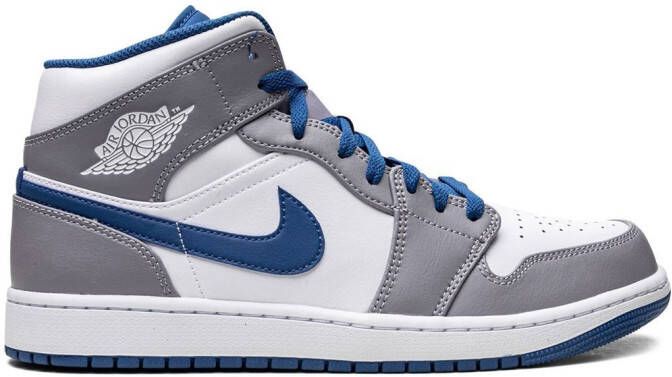 Jordan Air 1 Mid "True Blue" sneakers White