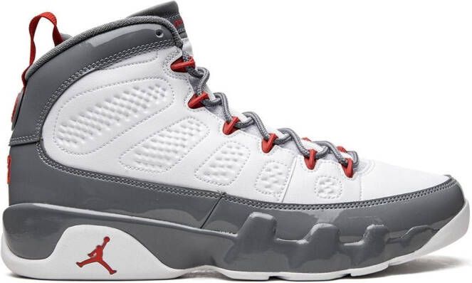 Jordan Air 9 "Fire Red" sneakers White