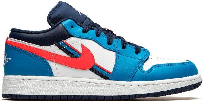 Jordan Kids Air Jordan 1 Low "Game Time" sneakers White