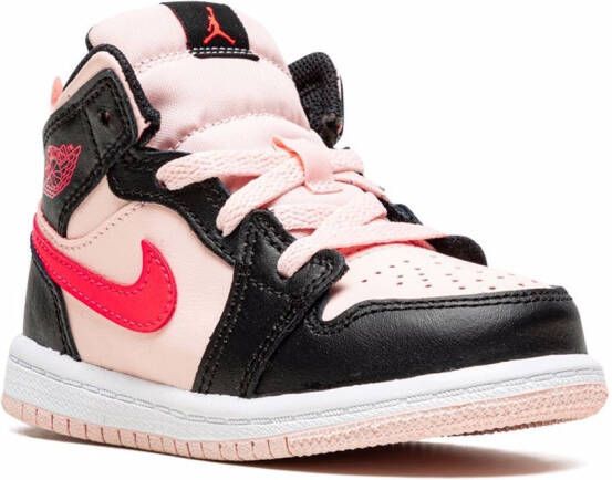 Jordan Kids Jordan 1 Mid sneakers Black