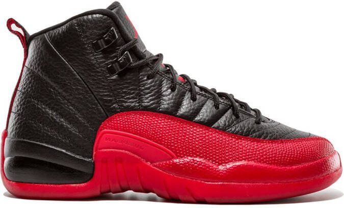 Jordan Kids Air Jordan 12 Retro BG "Flu Game" sneakers Black