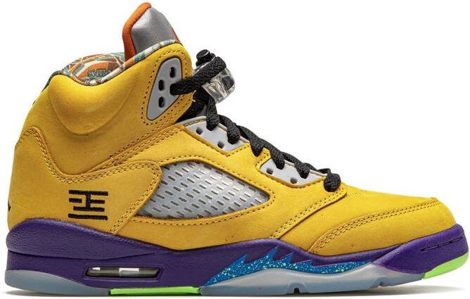 Jordan Kids Air Jordan 5 Retro SE "What The" sneakers Orange
