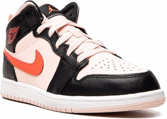 Jordan Kids Jordan 1 Mid sneakers Black
