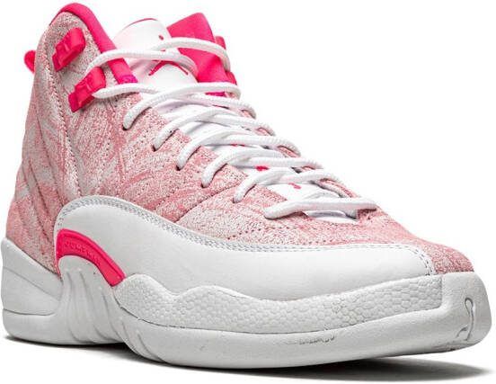 Jordan Kids Jordan 12 Retro "Arctic Punch" sneakers White