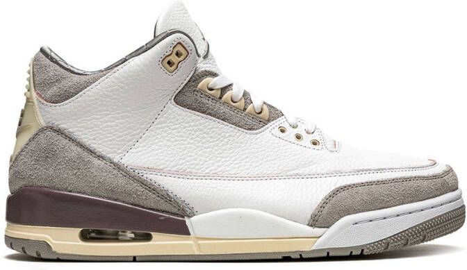 Jordan x A Ma Maniére Air 3 Retro SP "Violet Ore" sneakers White