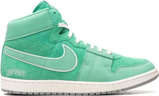 Jordan x Corporate Air Ship "Light ta" sneakers Green
