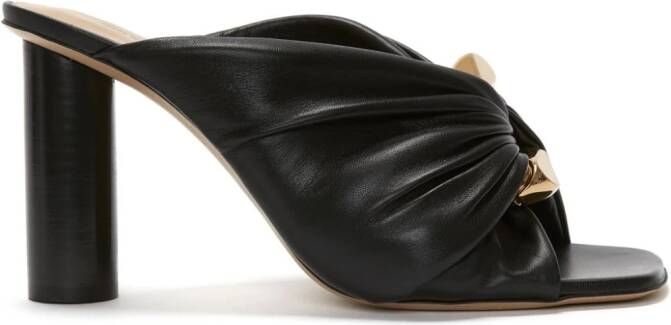 JW Anderson Corner sandals Black