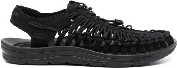 KEEN FOOTWEAR Uneek drawstring-fastening sandals Black