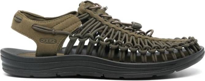 KEEN FOOTWEAR Uneek flat sandals Green