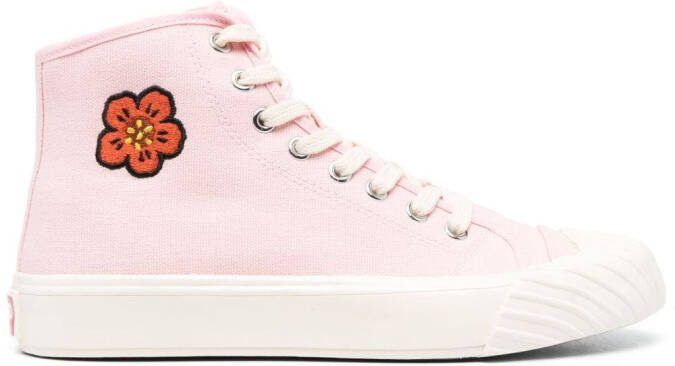 Kenzo school high-top sneakers Pink