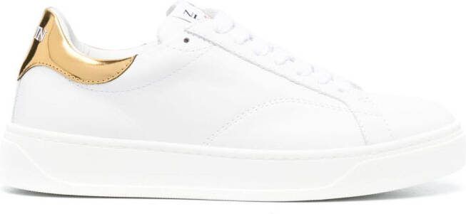 Lanvin DDB0 leather sneakers White