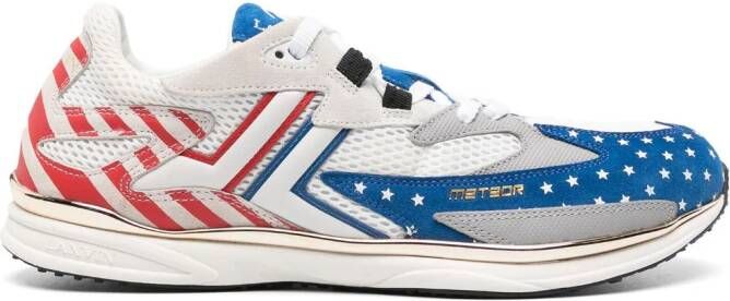 Lanvin Meteor colour-block panelled sneakers White