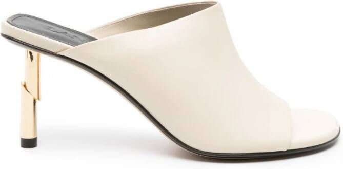 Lanvin 75mm Sequence sandals Neutrals