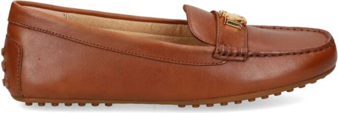 Lauren Ralph Lauren Barnsbury leather driving shoes Brown