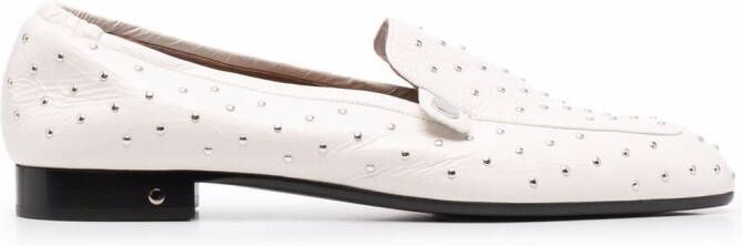 Laurence Dacade Angela leather loafers White