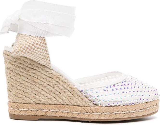 Le Silla Eva 100mm espadrilles White