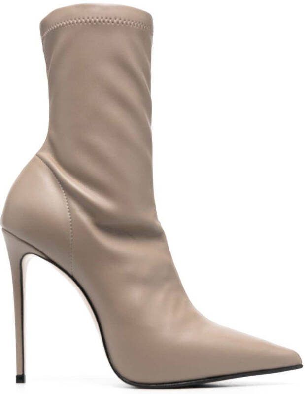 Le Silla Eva 120mm ankle boots Brown
