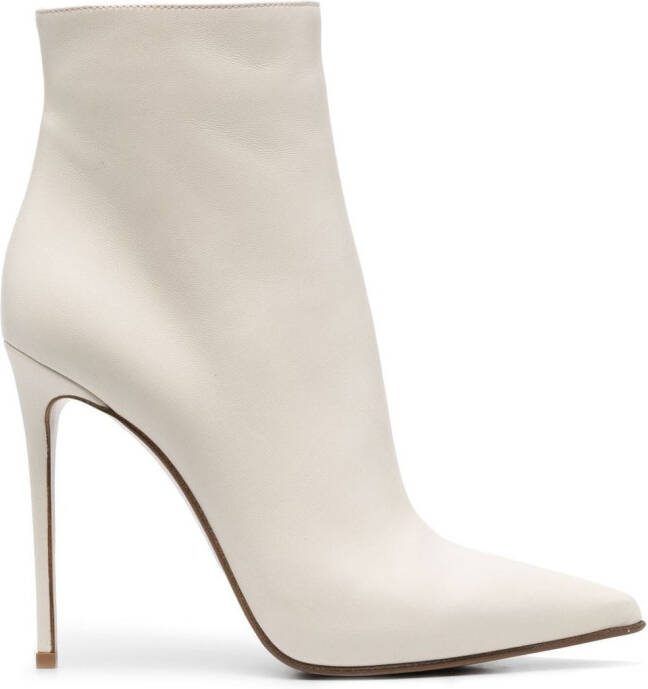 Le Silla Eva pointed-toe ankle boots Neutrals