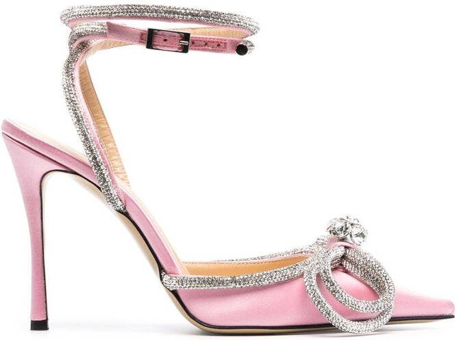 MACH  MACH embellished pointed pumps Pink