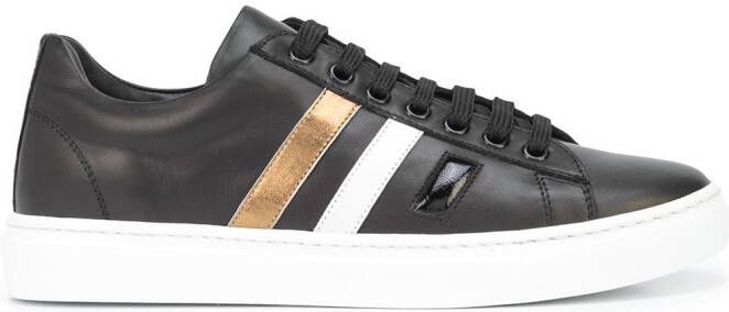 Madison.Maison 3 Stripe  Your Out leather sneakers Black