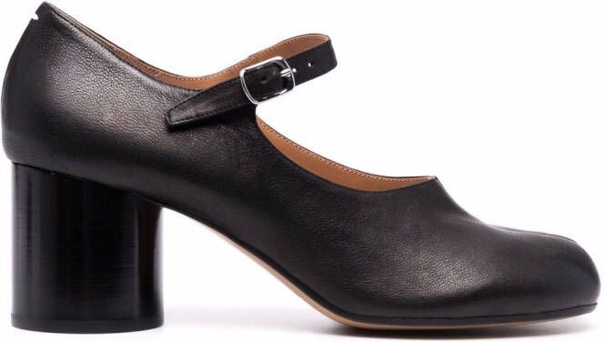 Maison Margiela Tabi 60mm Mary Jane pumps Black