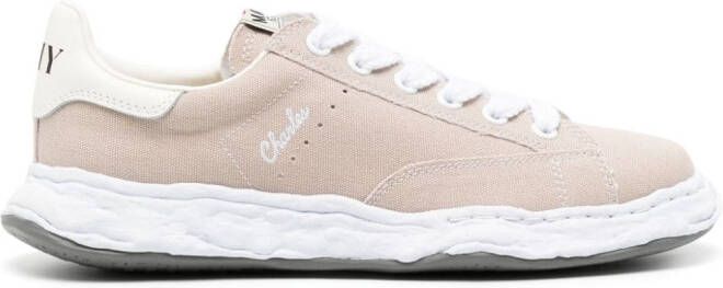 Maison MIHARA YASUHIRO Charles touch-strap sneakers Neutrals